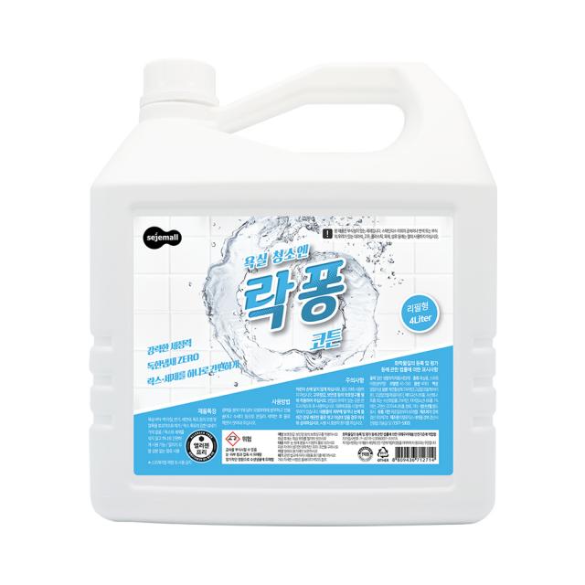 락퐁 욕실세정제 코튼향 4l 1개