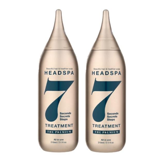 헤드스파 7 더 프리미엄 트리트먼트, 210ml, 2개