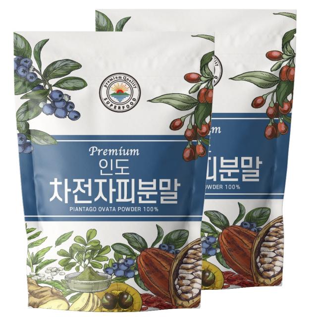 해나식품 식이섬유 차전자피분말 500g 2개