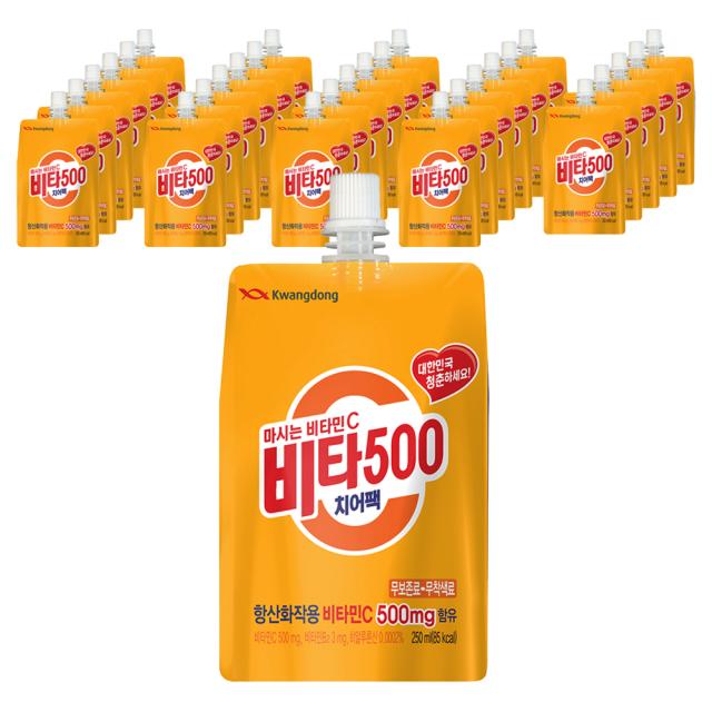 광동제약 비타500 치어팩, 250ml, 30개
