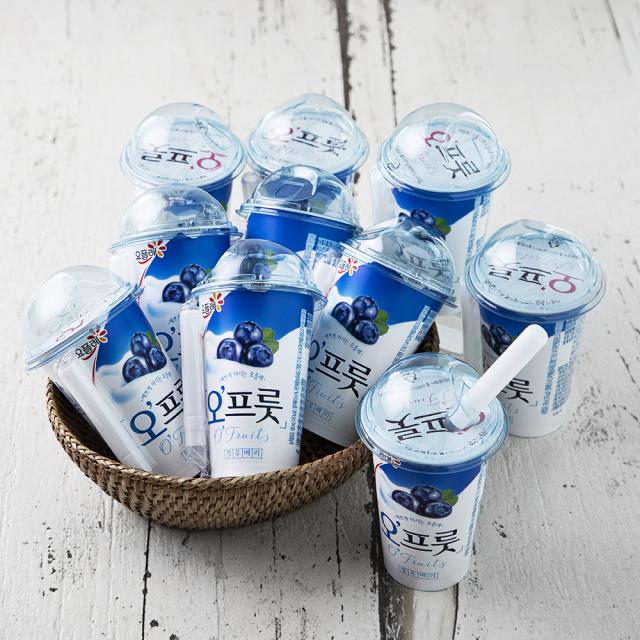 요플레 오프룻 블루베리 180ml 10개