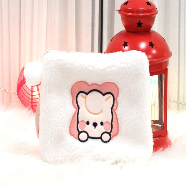 캐릭터 뽀글이 파우치