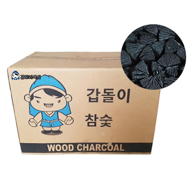 갑돌이 바베큐 3단 참숯 20kg 1개