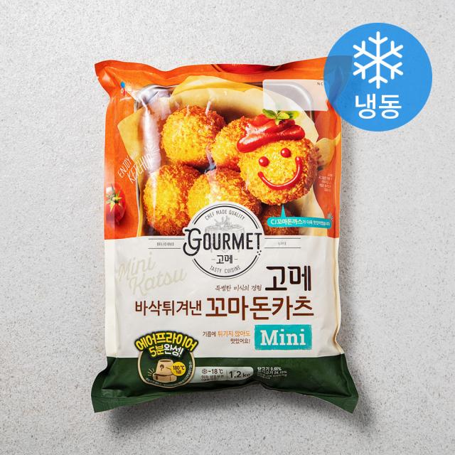 고메 바삭튀겨낸 꼬마돈카츠 (냉동), 1200g, 1개