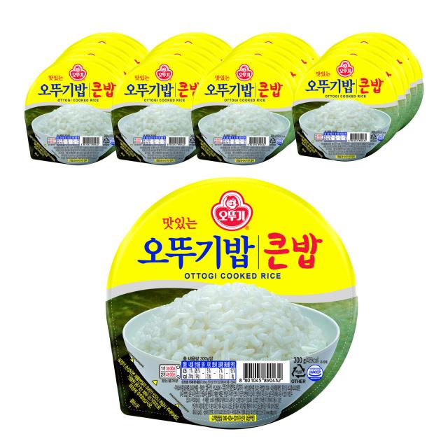 맛있는 오뚜기밥 큰밥 300g 24개