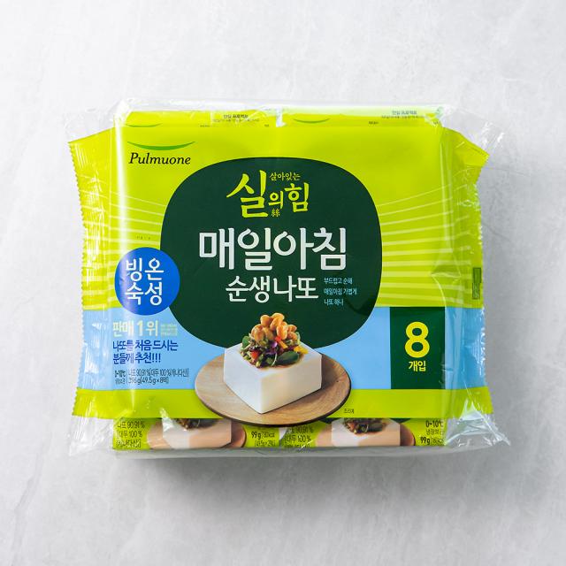 풀무원 순생나또, 49.5g, 8개입