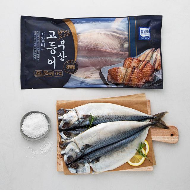 품질 인증 부산 고등어 고갈비 반건조 (냉장), 500g, 1팩