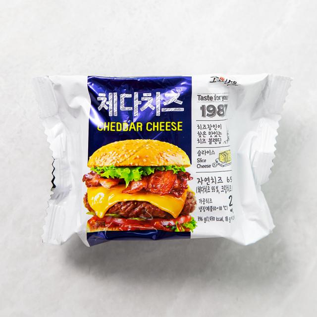 소와나무 체다치즈 22매입 396g 1개