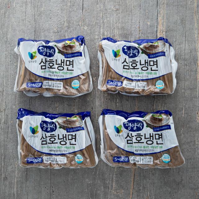 삼호농산 평양 냉면사리, 1kg, 4개