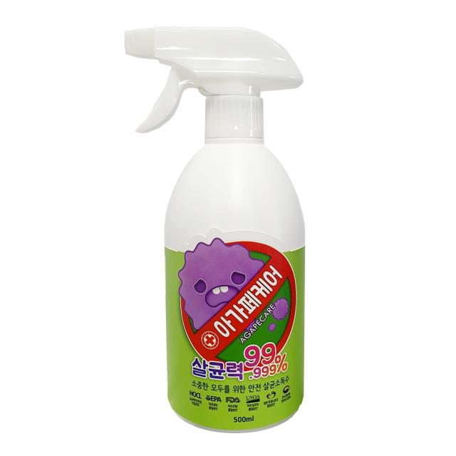 아가페케어 살균소독제 1개 500ml