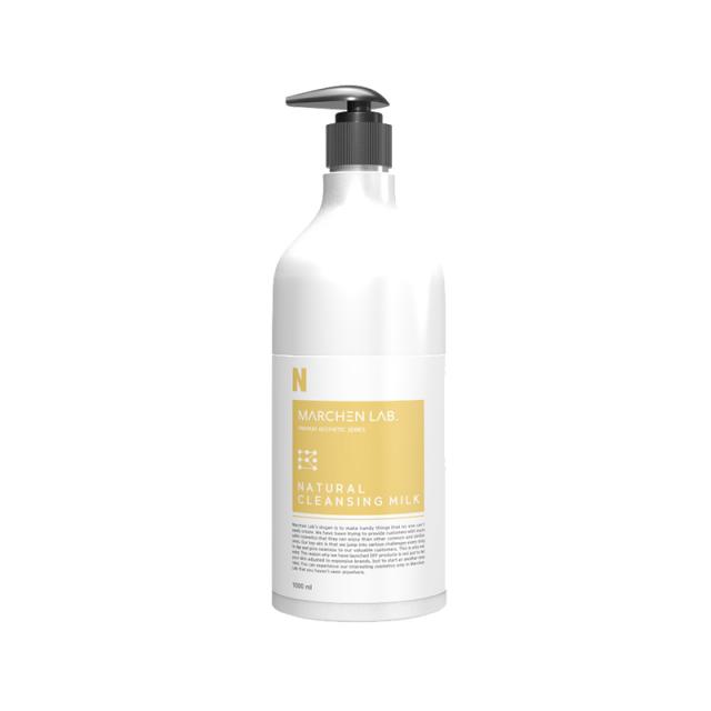 메르헨랩 대용량 내추럴 클렌징밀크, 1000ml, 1개