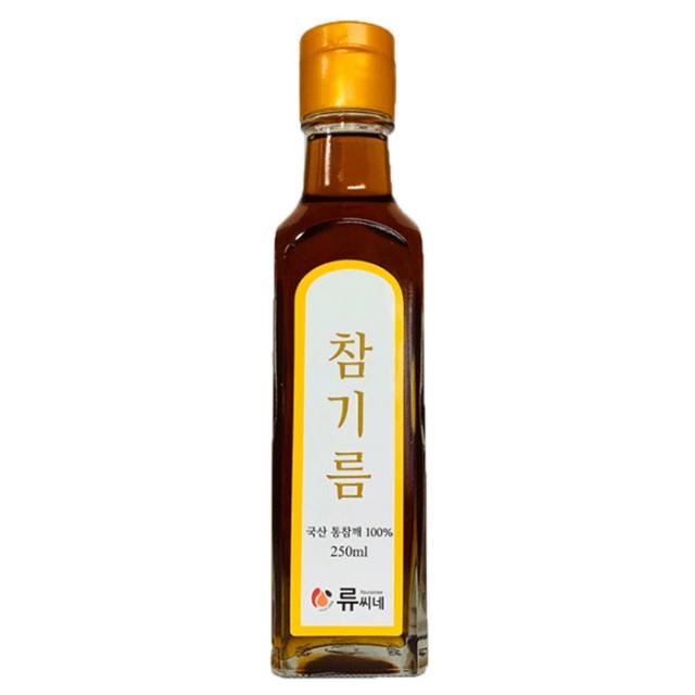 류씨네 착한 참기름 250ml 1개