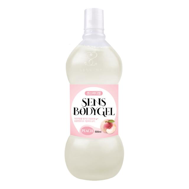 센스토이 센스 바디젤 복숭아 캡용기형, 500ml, 1개