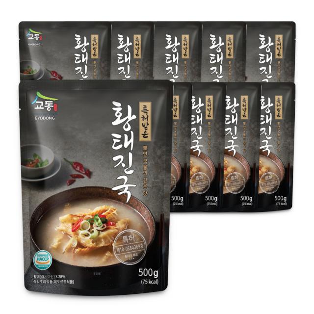 교동식품 황태진국 500g 10개