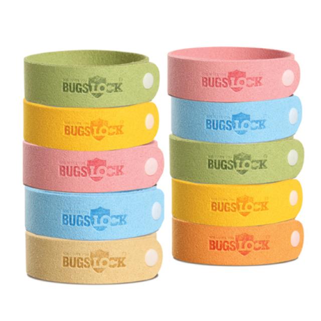 벅스락 아로마오일 방향밴드 랜덤발송, 8g, 10개
