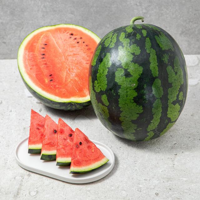 굿뜨래 충남오감 당도선별 수박, 7kg 미만, 1개