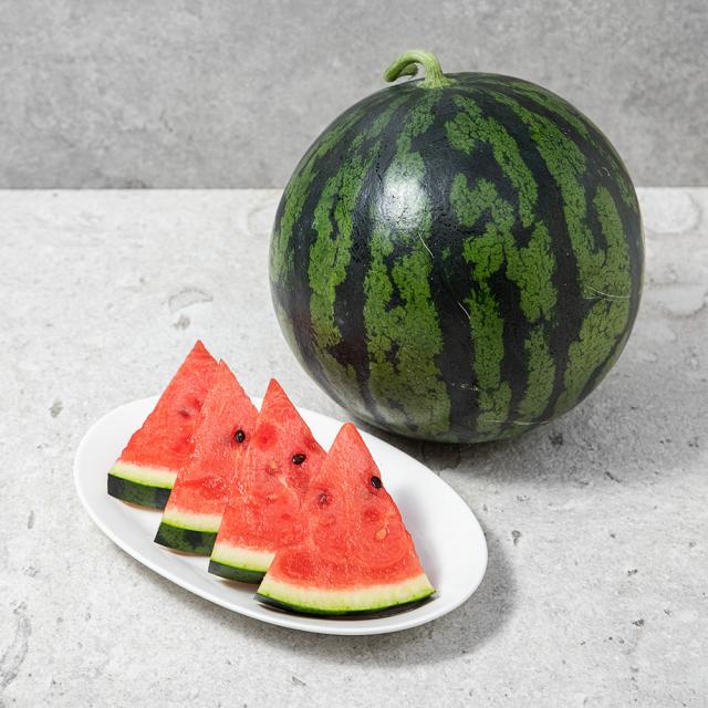 굿뜨래 충남오감 당도선별 수박, 5kg 미만, 1개