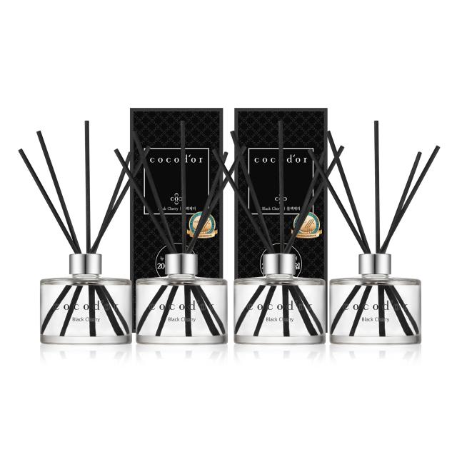 코코도르 뉴 디퓨저 200ml X 4p 블랙체리