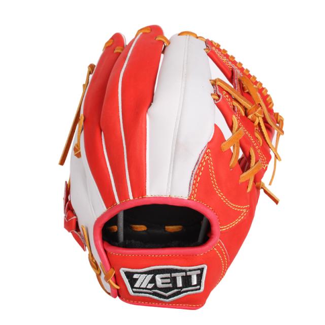 제트 내야수 글러브 우투용 BPGK-1895G LH, 레드 + 화이트