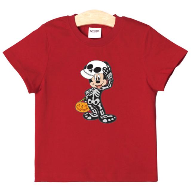 어린이 안전지킴이 실버반사전사 NY반팔티셔츠 I003