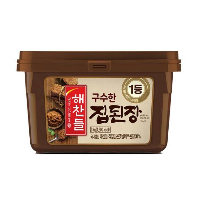 해찬들 구수한 집된장 3kg 1개