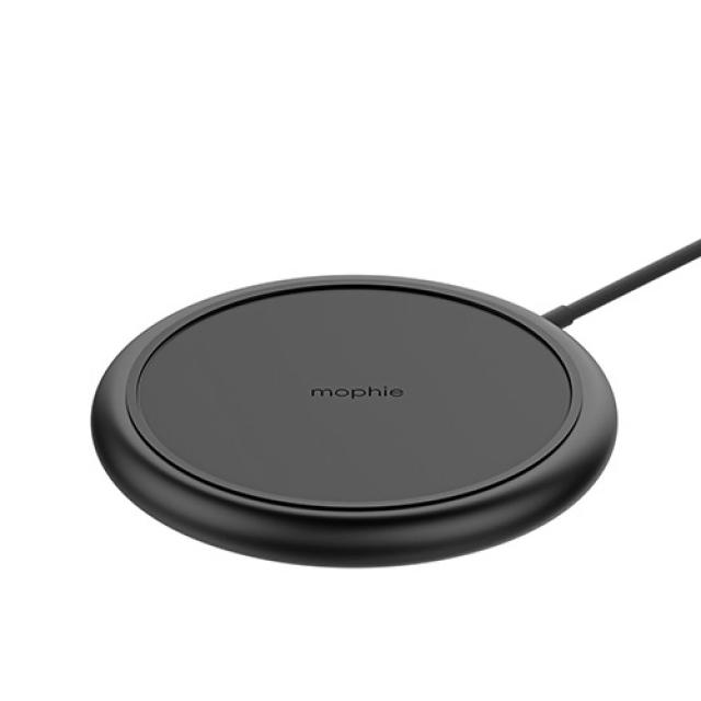 mophie 고속 무선충전패드 PLUS 10W, 블랙, 1개