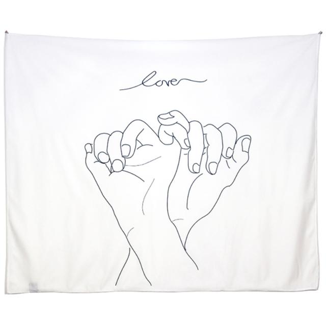 디어트리 대형 패브릭 포스터 50종 150x130(cm), 10 러블링