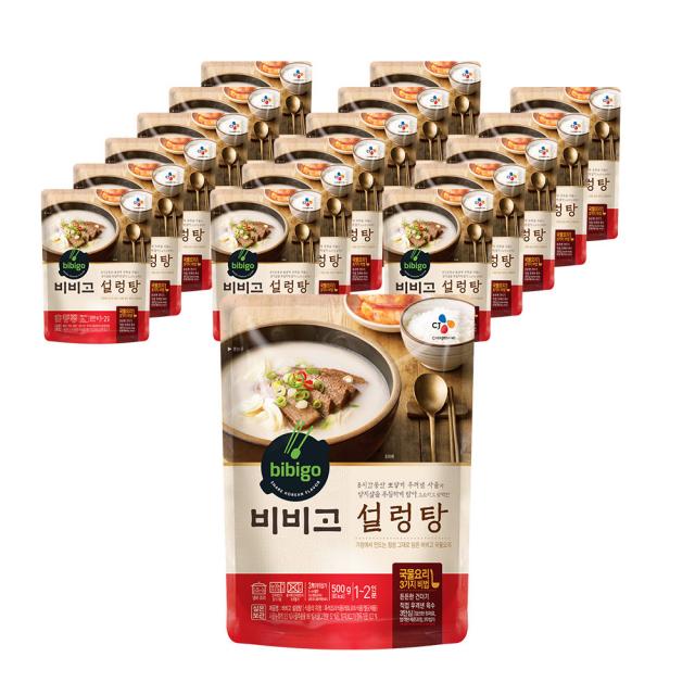 비비고 설렁탕 500g 18개