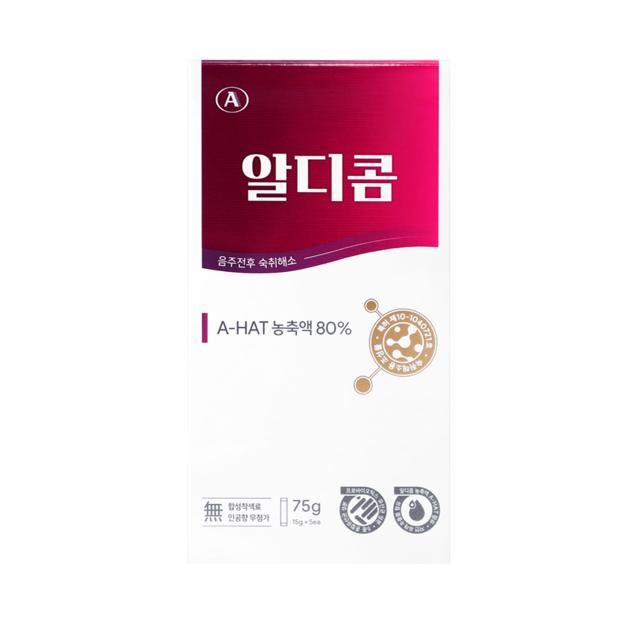 알디콤 숙취해소제 75g, 1개