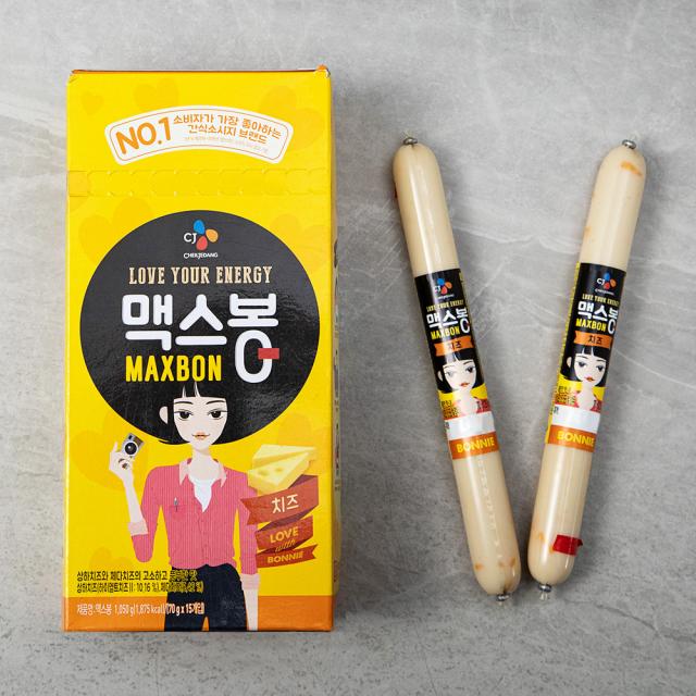 맥스봉 치즈 70g 15개