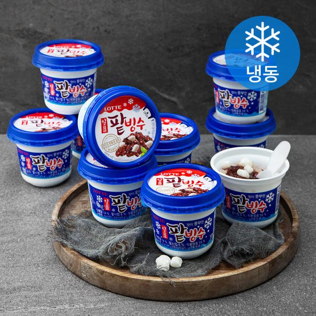 롯데제과 일품 팥빙수 (냉동), 240ml, 12입