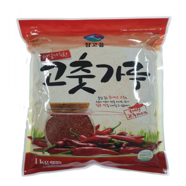 참고을 햇살가득한 참고을 고춧가루, 1kg, 1개