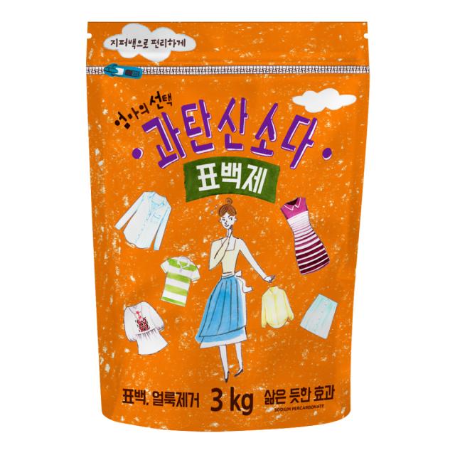 엄마의선택 과탄산소다 표백제 3kg 1개