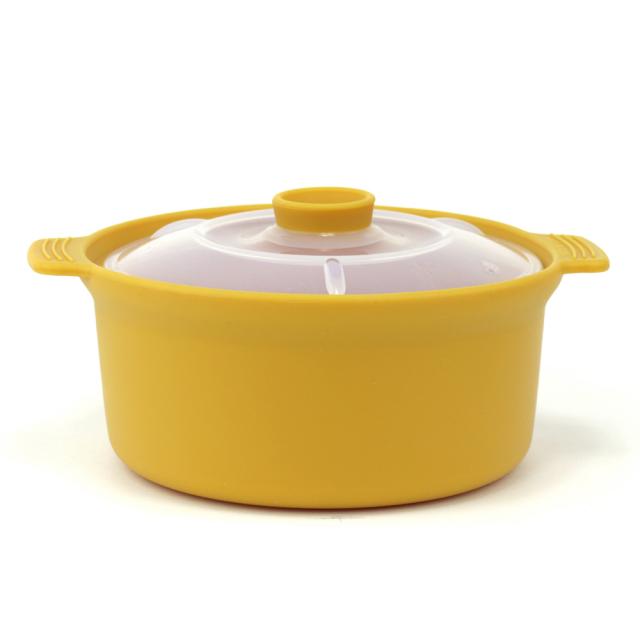 비비또 실리콘 계란 찜기 중, 머스타드, 1개