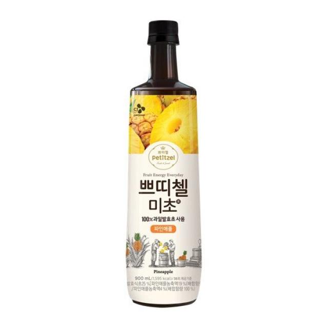 쁘띠첼 파인애플 미초 음용식초, 900ml, 1개