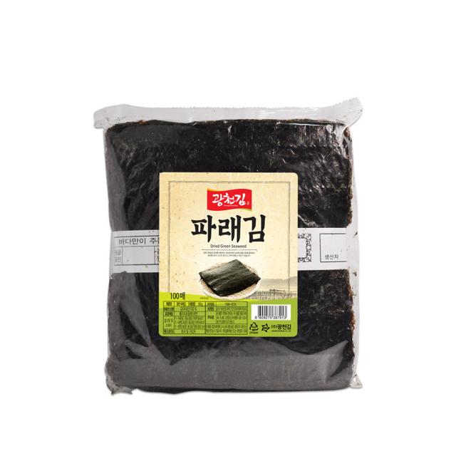 광천김 파래생김 100p, 150g, 1개