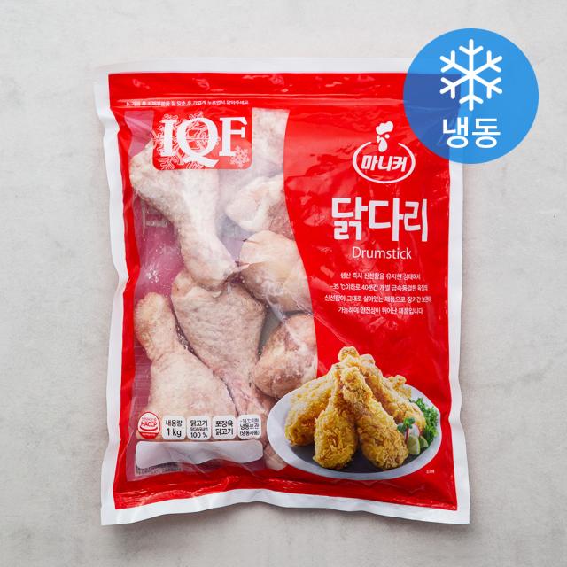 마니커 IQF 닭다리 (냉동), 1000g, 1봉