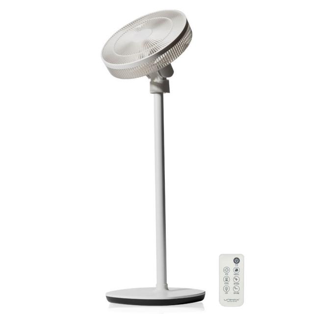 유니맥스 BLDC모터 인공지능 입체회전 선풍기, UMF-4W1474DC(화이트)