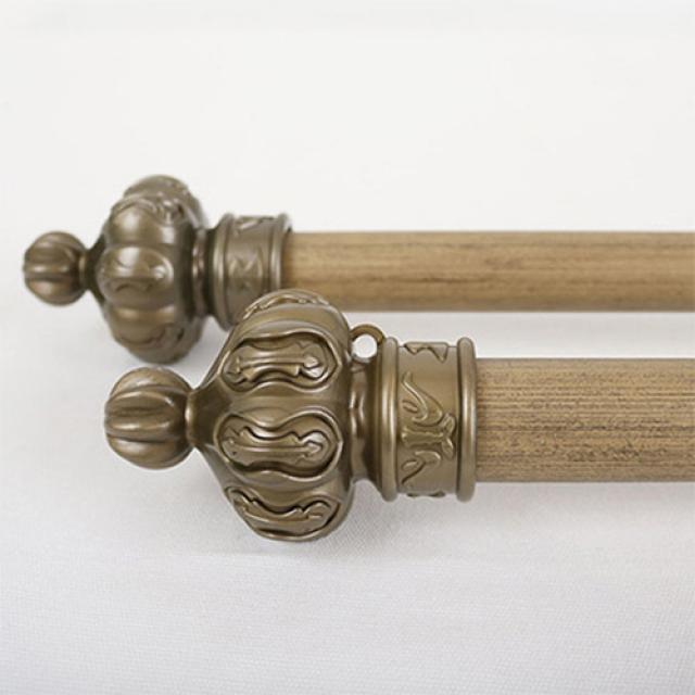 끌래망스 엔티크 커튼봉 25mm 브론즈
