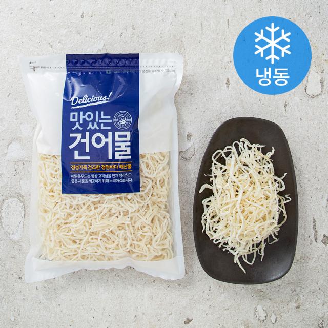 해맑은푸드 백진미채 냉동 1kg 1봉