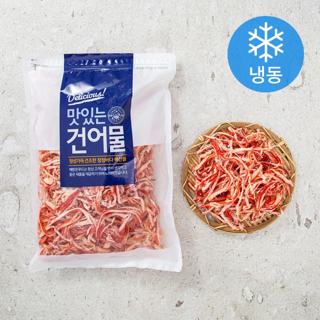 해맑은푸드 홍진미채 냉동 1kg 1봉