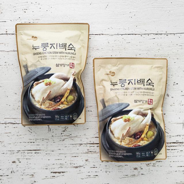 마니커 누룽지 백숙, 900g, 2봉