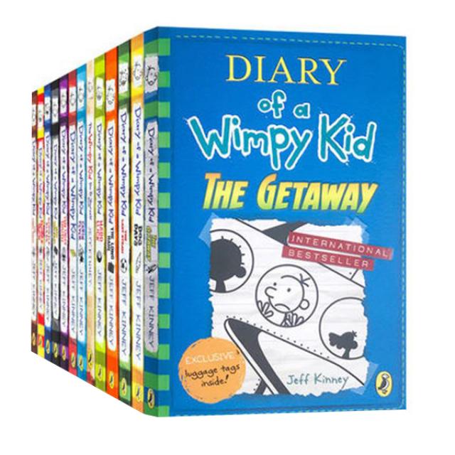 Diary of a Wimpy Kid 윔피키드 다이어리 16종 + 음원 세트