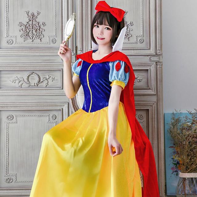 로리돌스 할로윈 백설공주 코스프레 의상 + 머리장식 세트 1254