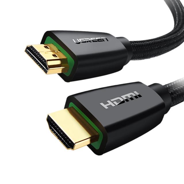 유그린 직조 프리미엄 HDMI V2.0 모니터케이블, 1개, 10m