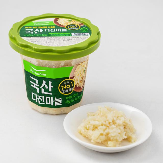 풀무원 다진마늘 용기 260g 1개