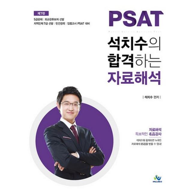 석치수의 합격하는 PSAT 자료해석, 월비스