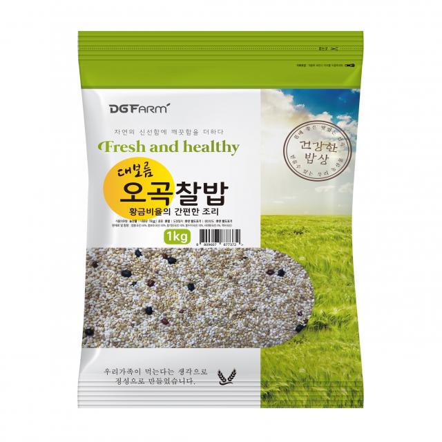 대구농산 국산 대보름 오곡찰밥 1kg 1개
