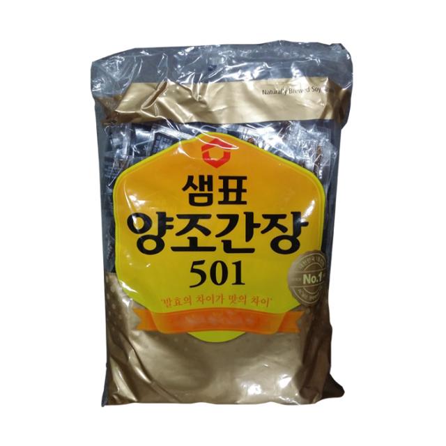 샘표 일회용 소용량 양조간장 501 6ml 198개