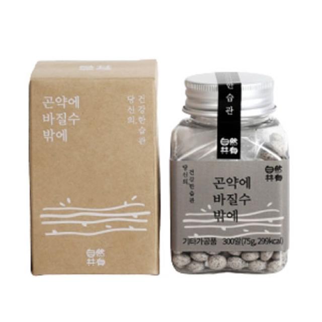 자연공유 곤약에 바질수 밖에 천연 식욕억제제, 75g, 1개